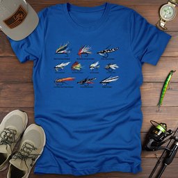 Vintage Fly T Shirt Gift For Fishing Enthusiast