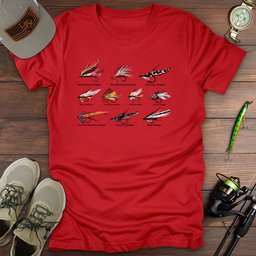 Vintage Fly T Shirt Gift For Fishing Enthusiast