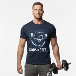 Galaxy Of Steel T Shirt Gift For Fitness Lover