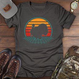 Wild Turkey 80s T Shirt Gift For Fishing Enthusiast