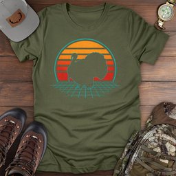 Wild Turkey 80s T Shirt Gift For Fishing Enthusiast