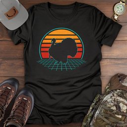 Wild Turkey 80s T Shirt Gift For Fishing Enthusiast