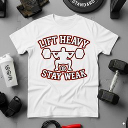 Lift Heavy Or Stay Weak T Shirt Gift For Fitness Lover