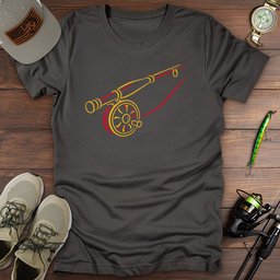 Reel Time T Shirt Gift For Fishing Enthusiast