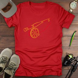 Reel Time T Shirt Gift For Fishing Enthusiast