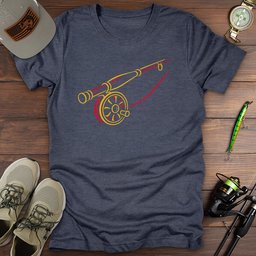 Reel Time T Shirt Gift For Fishing Enthusiast