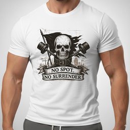 No Spot No Surrender T Shirt Gift For Fitness Lover