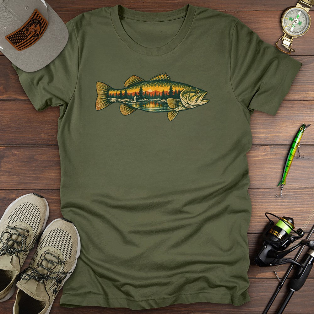 Wilderness Within T Shirt Gift For Fishing Enthusiast