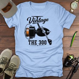 Vintage The 300 T Shirt Gift For Fishing Enthusiast