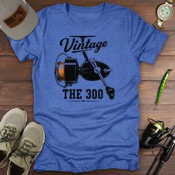 Vintage The 300 T Shirt Gift For Fishing Enthusiast