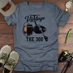 Vintage The 300 T Shirt Gift For Fishing Enthusiast