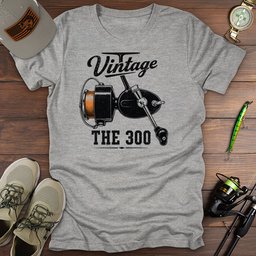 Vintage The 300 T Shirt Gift For Fishing Enthusiast