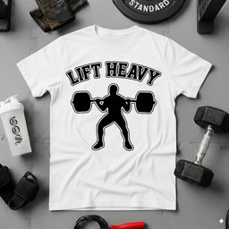 Lift Heavy T Shirt Gift For Fitness Lover