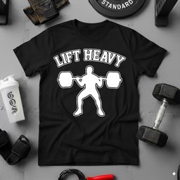 Lift Heavy T Shirt Gift For Fitness Lover