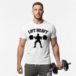 Lift Heavy T Shirt Gift For Fitness Lover