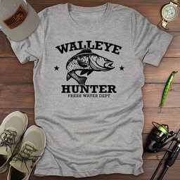 Walleye Fishing T Shirt Gift For Fishing Enthusiast