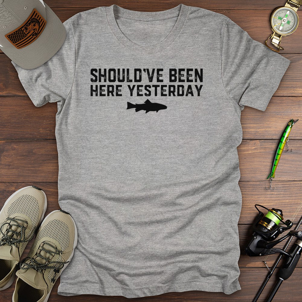 Shouldve Been T Shirt Gift For Fishing Enthusiast