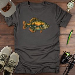 Sunset Scales T Shirt Gift For Fishing Enthusiast