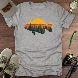 Sunset Crappie T Shirt Gift For Fishing Enthusiast