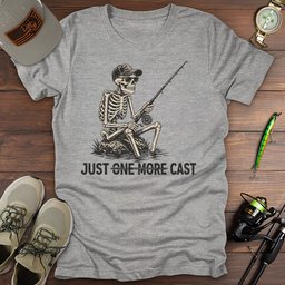 Skeleton Angler T Shirt Gift For Fishing Enthusiast
