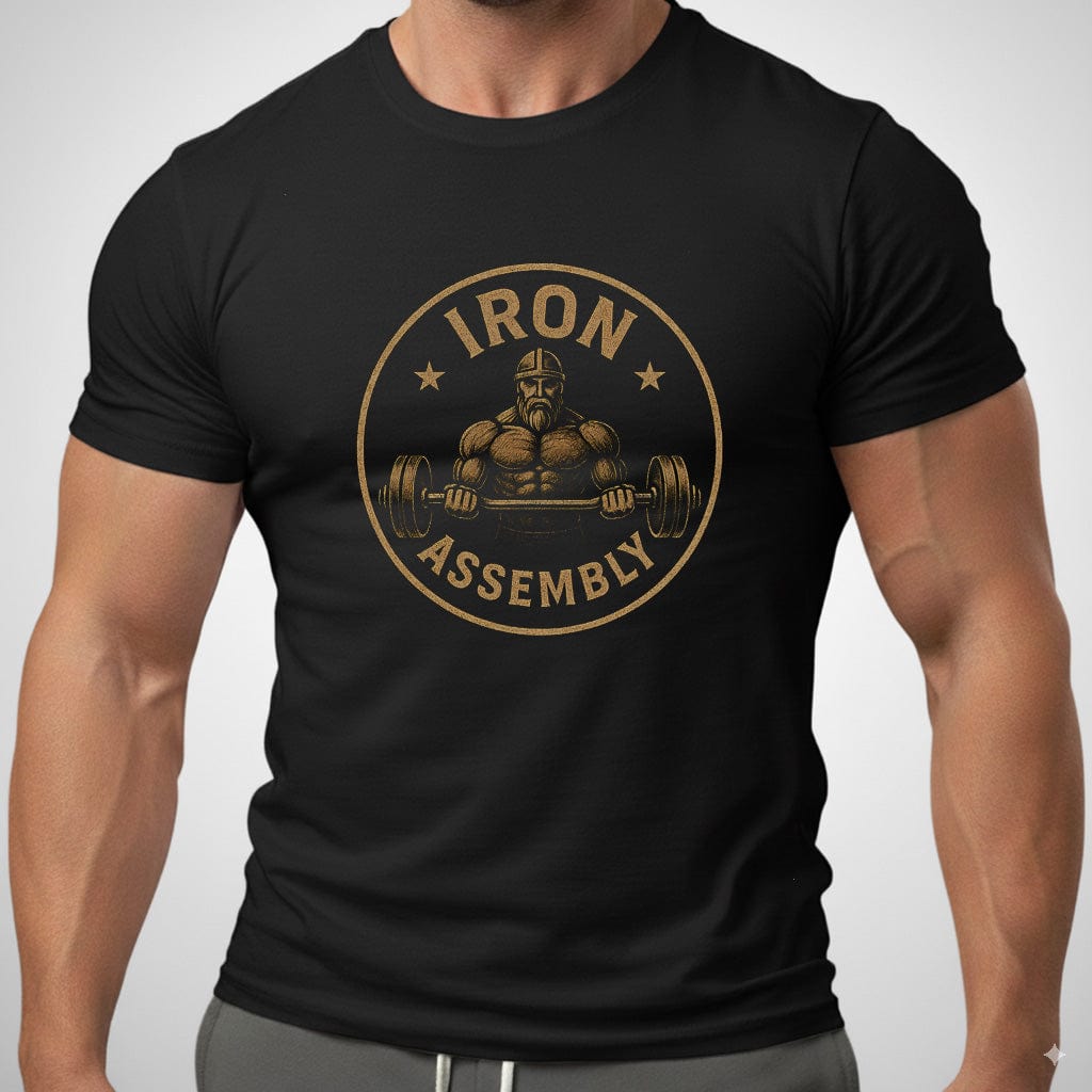 Iron Assembly Strength Club T Shirt Gift For Fitness Lover