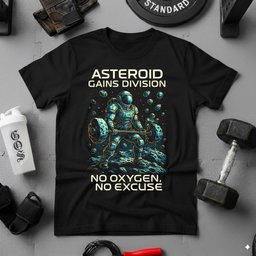 Asteroid Gains T Shirt Gift For Fitness Lover