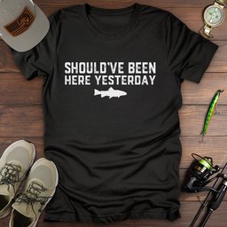 Yesterdays Catch T Shirt Gift For Fishing Enthusiast