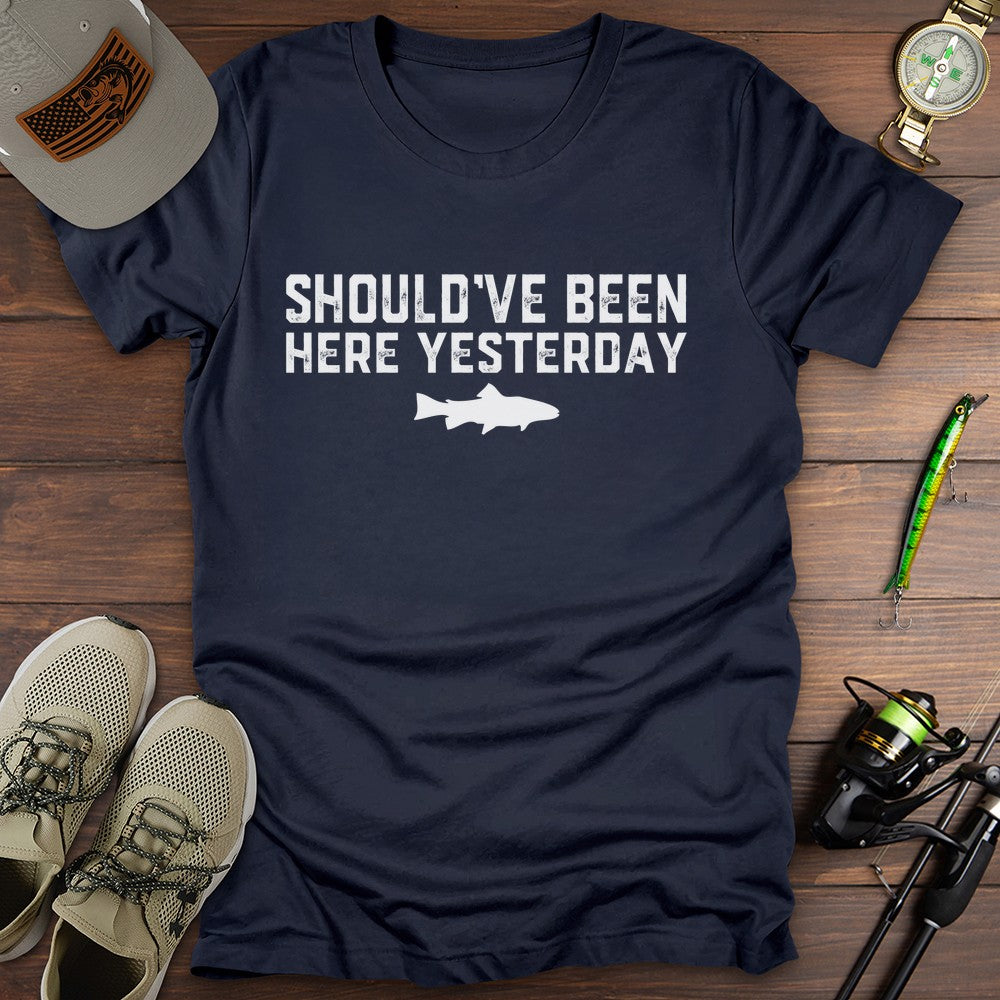 Yesterdays Catch T Shirt Gift For Fishing Enthusiast