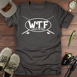 Wheres The Fish T Shirt Gift For Fishing Enthusiast