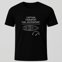 Captains Roles B P T Shirt Gift For Boat Owner