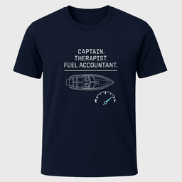 Captains Roles B P T Shirt Gift For Boat Owner