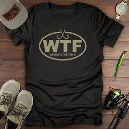 Wheres The Fish T Shirt Gift For Fishing Enthusiast