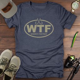 Wheres The Fish T Shirt Gift For Fishing Enthusiast