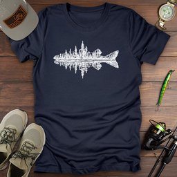 Treeline Catch T Shirt Gift For Fishing Enthusiast
