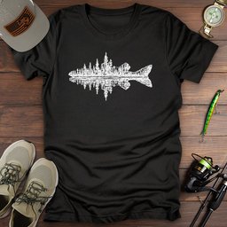 Treeline Catch T Shirt Gift For Fishing Enthusiast