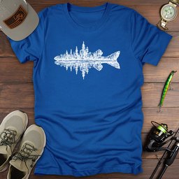 Treeline Catch T Shirt Gift For Fishing Enthusiast