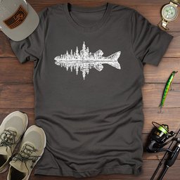 Treeline Catch T Shirt Gift For Fishing Enthusiast