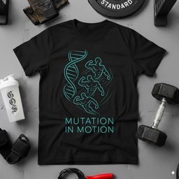 Mutation In Motion T Shirt Gift For Fitness Lover