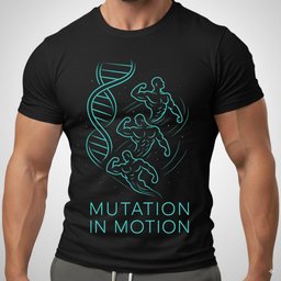 Mutation In Motion T Shirt Gift For Fitness Lover