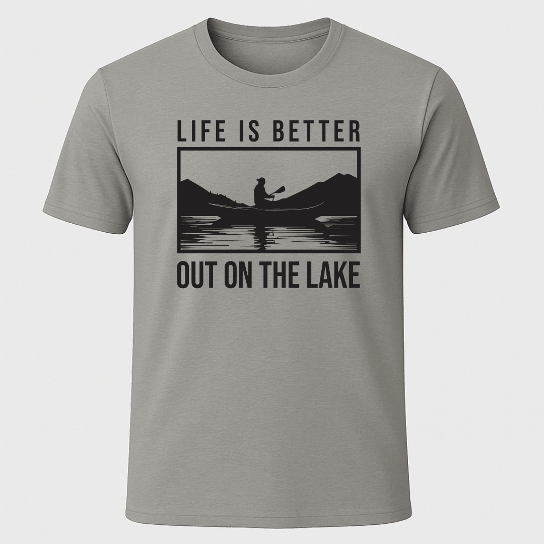 Better On The Lake T Shirt Gift For Boat Owner