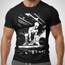 Alien Deadlift T Shirt Gift For Fitness Lover