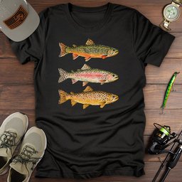 Spotted Trout T Shirt Gift For Fishing Enthusiast