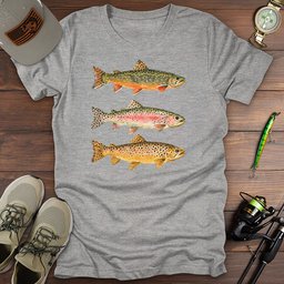Spotted Trout T Shirt Gift For Fishing Enthusiast