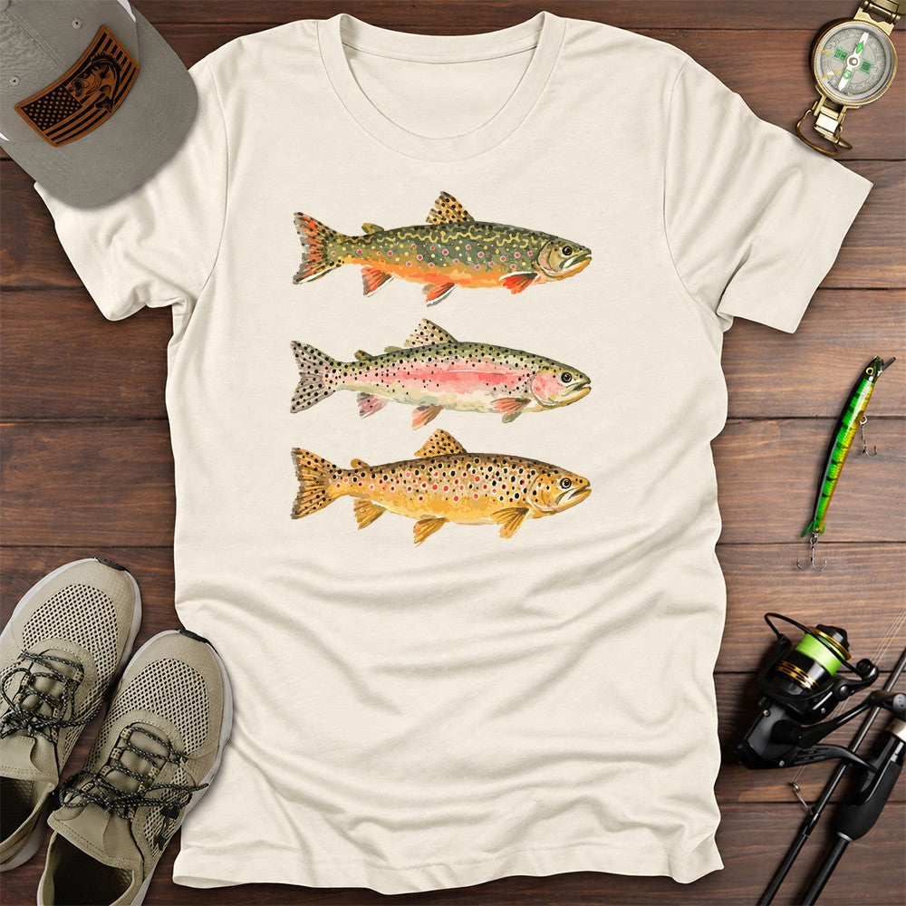 Spotted Trout T Shirt Gift For Fishing Enthusiast