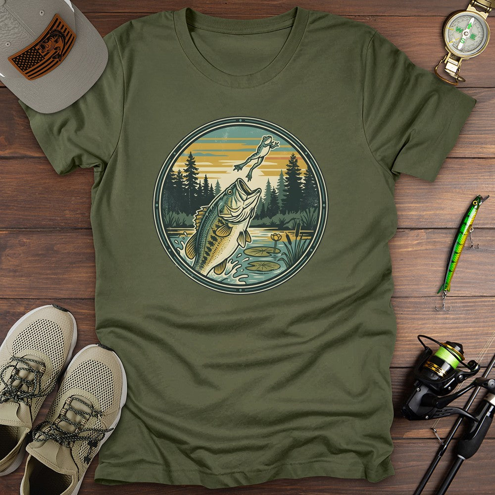 Rise And Shine T Shirt Gift For Fishing Enthusiast