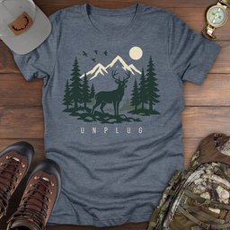 Wilderness Mode On T Shirt Gift For Fishing Enthusiast