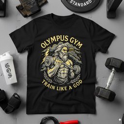 Olympus Gym T Shirt Gift For Fitness Lover