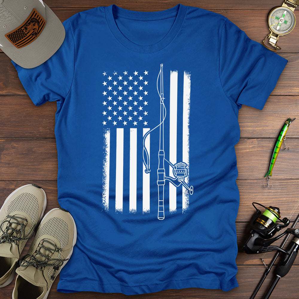 Reel Nation T Shirt Gift For Fishing Enthusiast