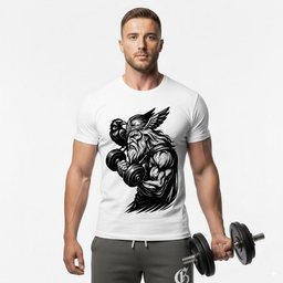 Rep Like A God T Shirt Gift For Fitness Lover