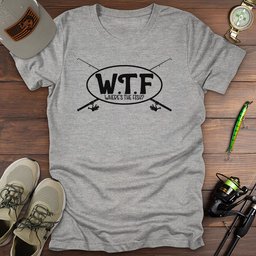 Wheresthefish T Shirt Gift For Fishing Enthusiast